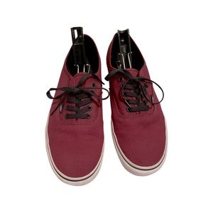 Vans maroon